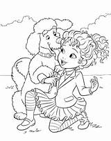 Coloring Poodle Bestcoloringpagesforkids sketch template