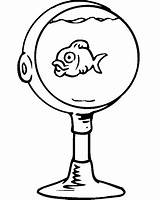 Coloring Fish Bowl Pages Goldfish Cliparts Sheet Clipartbest Az Printactivities Clipart Library Comments Champagne Stemware sketch template