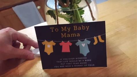 us man surprises wife with pregnancy announcement after