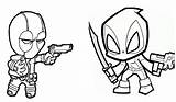 Deadpool Clipartmag Chibi Drawing sketch template