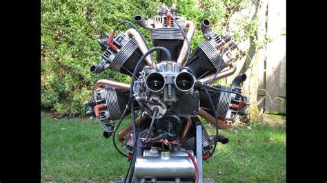 making and start up of a radial engine of vw parts doovi