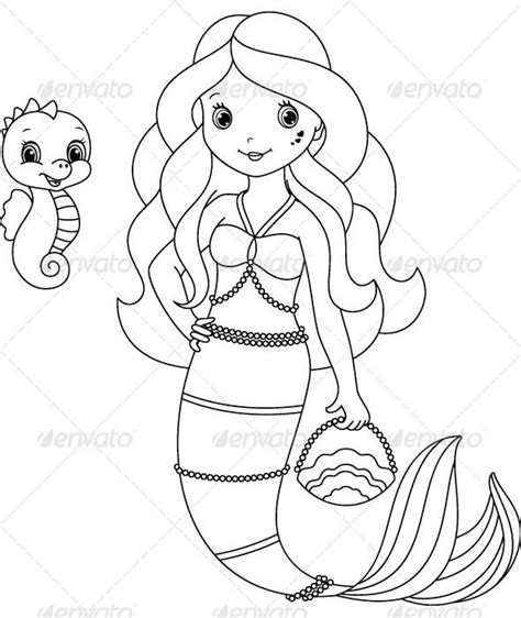 mermaid coloring page mermaid cake pinterest coloring graphic