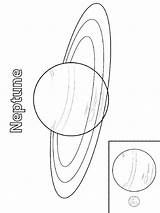 Coloring Pages Planet Planets Neptune Printable Mercury Color Kids Solar System Sheets Choose Board Sketch Template Sistema sketch template