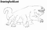 Basilisk Draw Drawing Hind Wrinkles Tail Legs Example Also Long Some Add sketch template