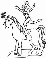 Coloring Pages Circus Horse Printable Girl Girls Kids Cirque Pirate Ship Color Standing Colouring Cartoon Clipart Interactive Printactivities Coloriage Rica sketch template