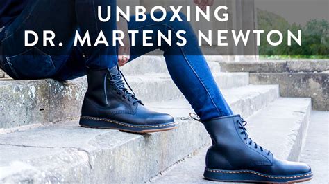 dr martens newton lite sneaker boot unboxing style tips  feet   collections