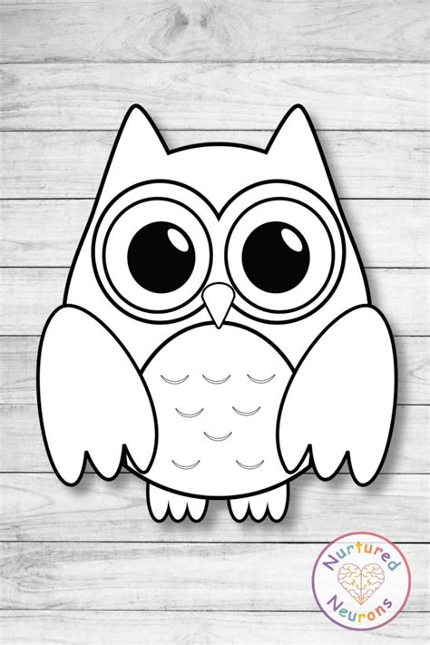 cute owl stencil printable
