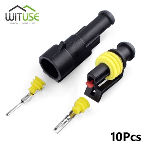 pin   car waterproof electrical wire connector terminal plug