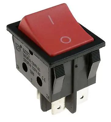 numatic henry hoover red   large rectangle rocker switch dpst  power tool accessories
