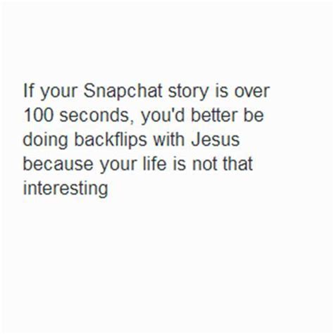 snapchat story quotes