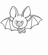 Bat Coloring Pages Kids Vampire Preschool Getcolorings Color Animal Getdrawings Batgirl sketch template