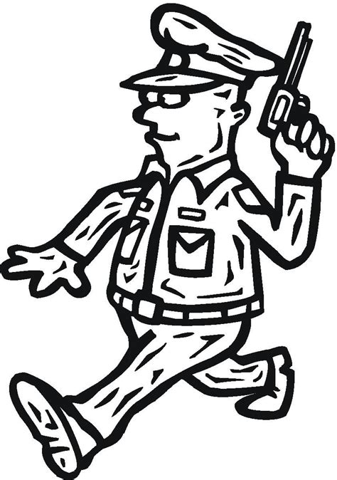 coloring pages  kids coloring pages police
