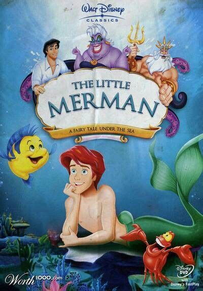 So I Guess This Little Merman And Prince Eric Are A Gay