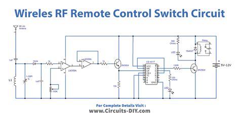 wireless rf remote control onoff switch