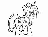 Pony Coloring Applejack Little Cowboy Pages Hat Wear Awesome Kids Pbs Para Easter Getdrawings Getcolorings Clipartmag Drawing Colorings sketch template