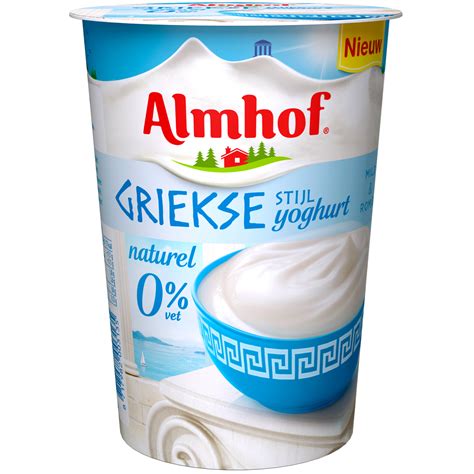 almhof griekse stijl yoghurt naturel  dekamarkt