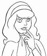 Daphne Doo Scooby Blake Coloring Pages sketch template