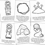Easter Bible Coloring Pages Story Resurrection Activity Posters Craft Preview sketch template
