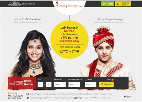 10 best matrimonial sites in india where you can find your