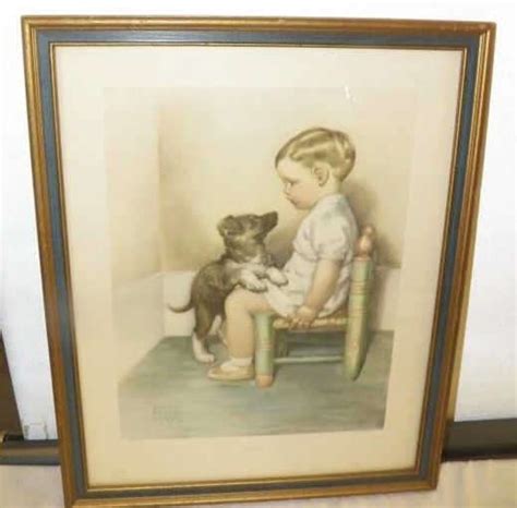 Sympathy By Bessie Pease Gutmann This Is An Original Print From The