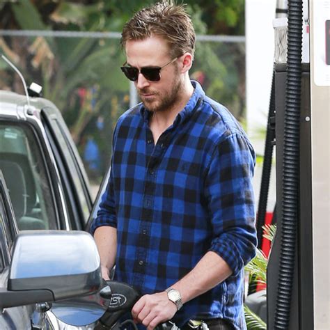 Ryan Gosling Makes Pumping Gas Look Hot See The Swoon Worthy Pic E
