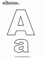 Letter Coloring Alphabet Pages Letters Small Big Printable Cards Flash English Kids Printables Color Colouring Templates Learning Print Numbers Capital sketch template