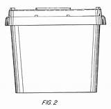 Patents Container Drawing sketch template