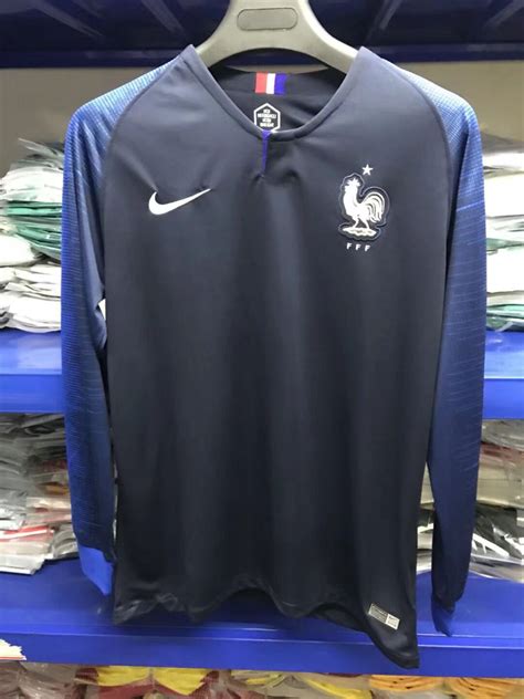 france  world cup ls home soccer jersey model france cheap football kits