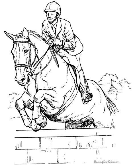 swiss sharepoint horse rider coloring pages