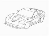 Corvette Coloring Pages Chevy Hot Car Rod Printable Chevrolet Drawing Z06 Maserati Truck Silverado Color Getdrawings C10 Cars Getcolorings Impressive sketch template