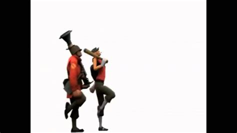 tf2 sniper spy and scout dance under very fitting music knife party youtube