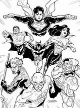 Justice League Coloring Pages Drawing Dc Dcnu Lady Sketch Printable Deviantart Comics Superman Paintingvalley Visit Drawings Flash Print Popular sketch template
