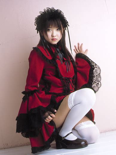yoshiko suenaga japanese cute idol sexy red dress with white shocking fashion photo shoot ~ jav