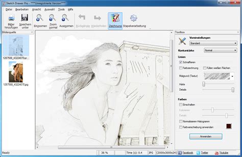 zeichnung vom foto softorbits