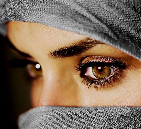 Beautiful Niqab Pictures Islamic Hazel Eyes Eye Makeup