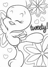 Tweety Piolin Kolorowanka Kolorowanki Titti Ptaszek Twetty Sylvester Druku Colorat Felice Coloriez Coloradisegni Desenhosparacolorir Tunes Looney Planse Planetadibujos Malowanki Trafic sketch template