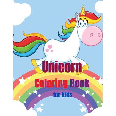 unicorn coloring book  kids unicorn coloring pages  kids