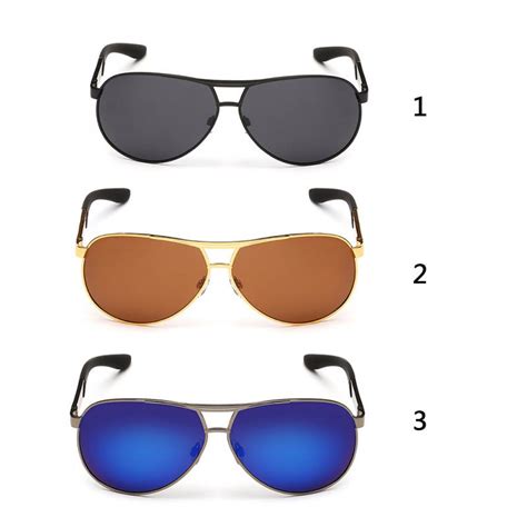 Wholesale Hot 2017 Fashion Mens Uv400 Polarized Coating Sunglasses Men