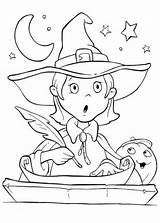 Halloween Coloring Cute Pages Kids Print Sheets Size sketch template