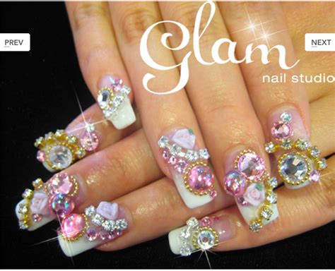 glam nail studio  richmond nail studio nails glam nails