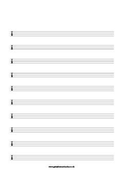 blank manuscript  tab paper cliff smith guitar lessons