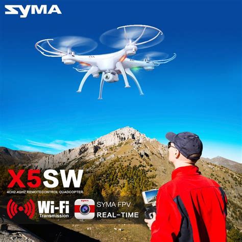 syma xsw wifi drone  camera fpv quadcopter xsc xc upgrade hd dron  ch  axis rc