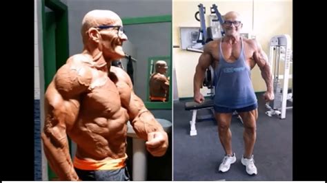 over 60 years old and ripped shredded fit workout motivation