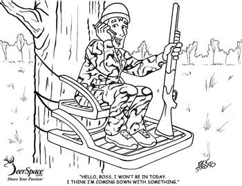 hunting coloring pages png  file