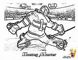 Hockey Coloring Goalie Pages Nhl Printable Sheets Print Players Color Kids Rink Colouring Printables Blackhawks Chicago Book Ice Online Sports sketch template