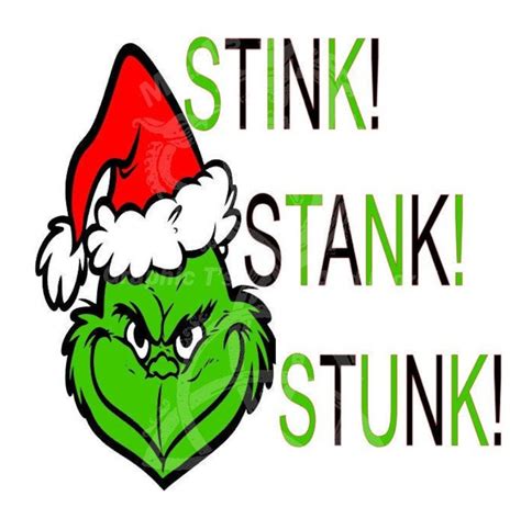 stink stank stunk graphiccutting file etsy
