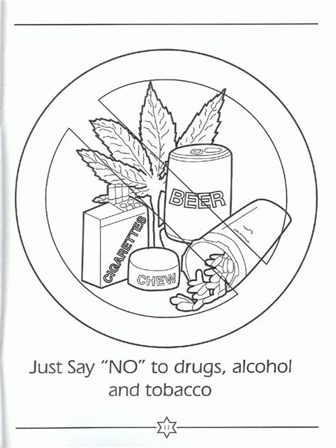drug   coloring page