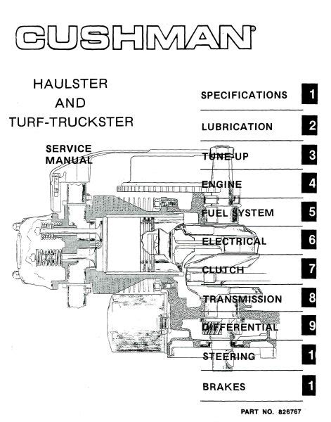 cushman truckster  wiring diagram wiring diagram