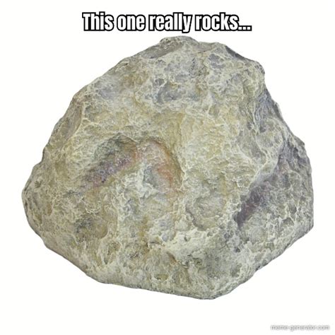 rocks meme generator