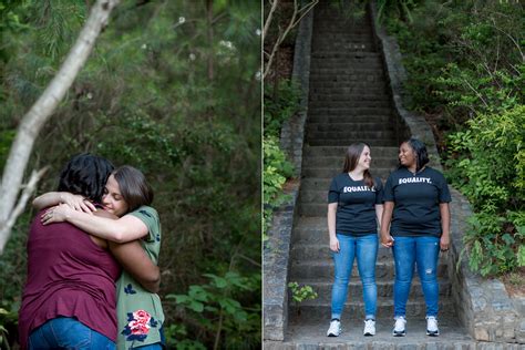 Engagement Session Forest Hill Park Lesbian Gay Wedding Equality